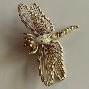 Dragon fly brooch pin